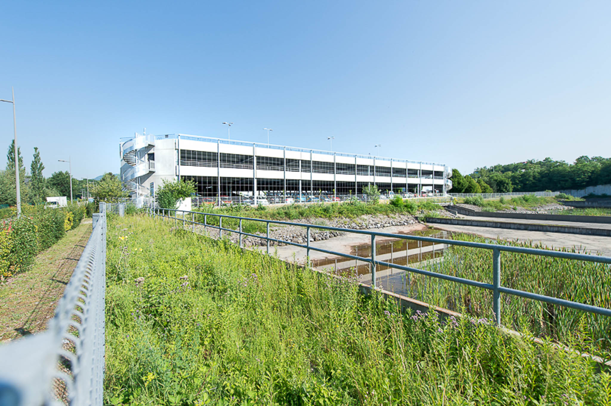 CHANGE hopital chu annecy parking silo aérien