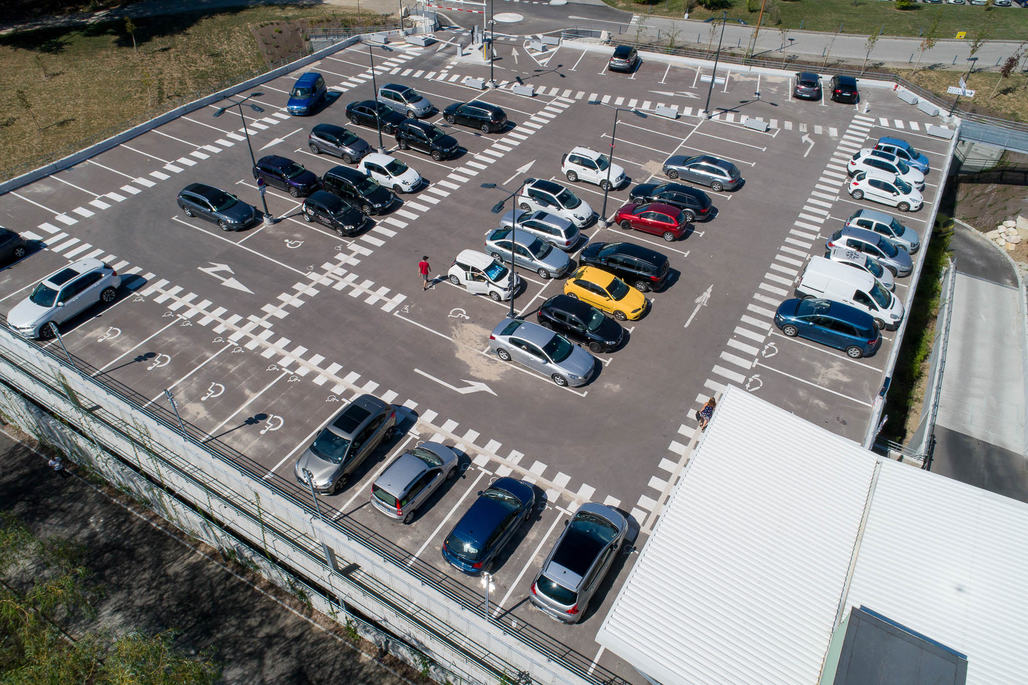 CHANGE hopital chu annecy parking silo aérien centre hospitalier clinique