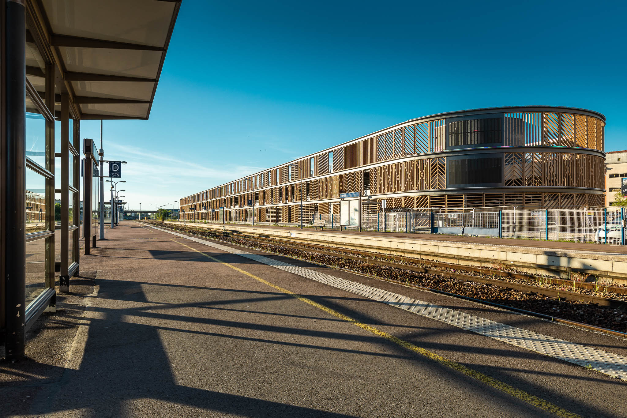 Parking gare de troyes