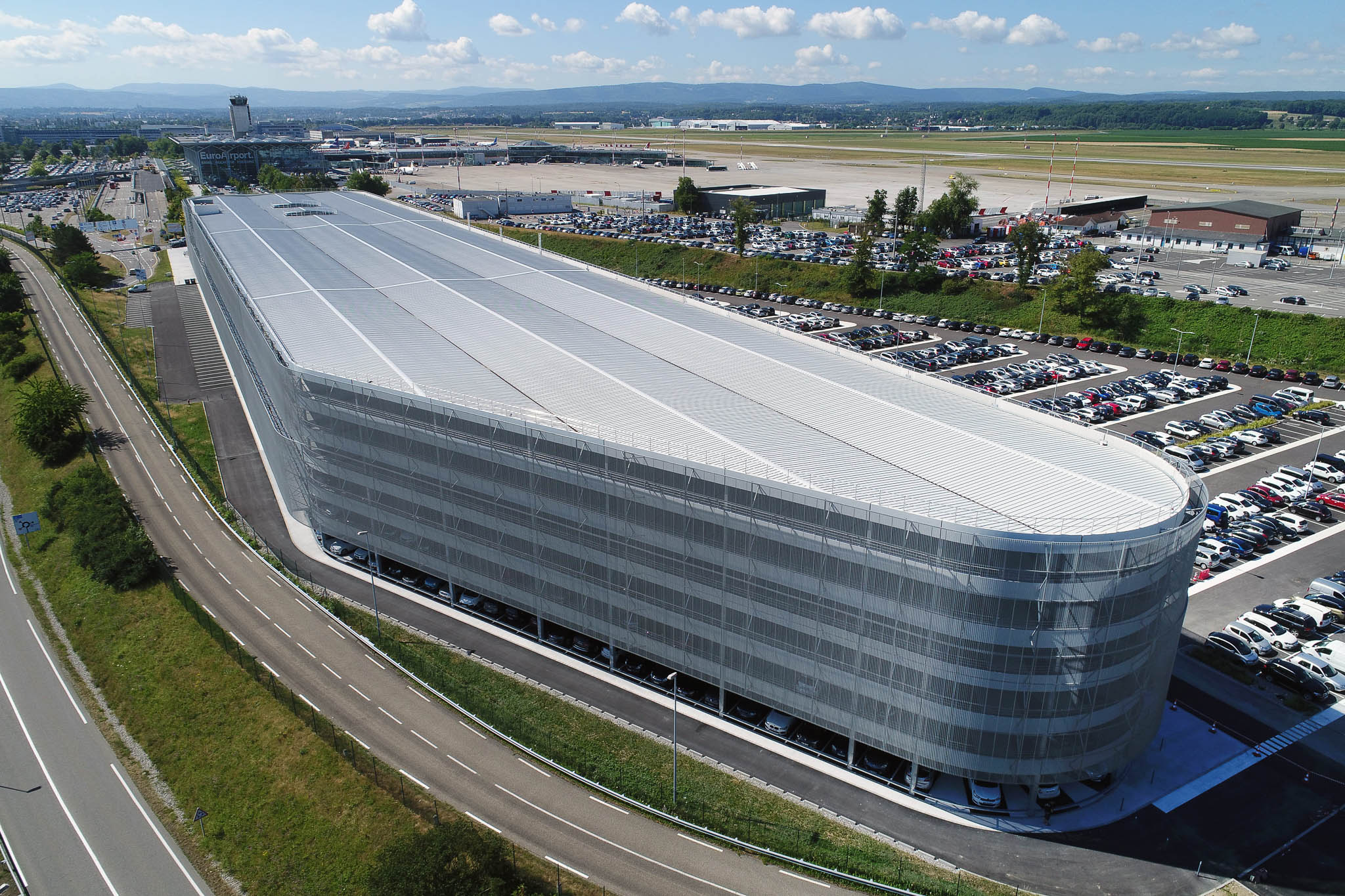 eap euroairport aéroport parking mulhouse F4 F5