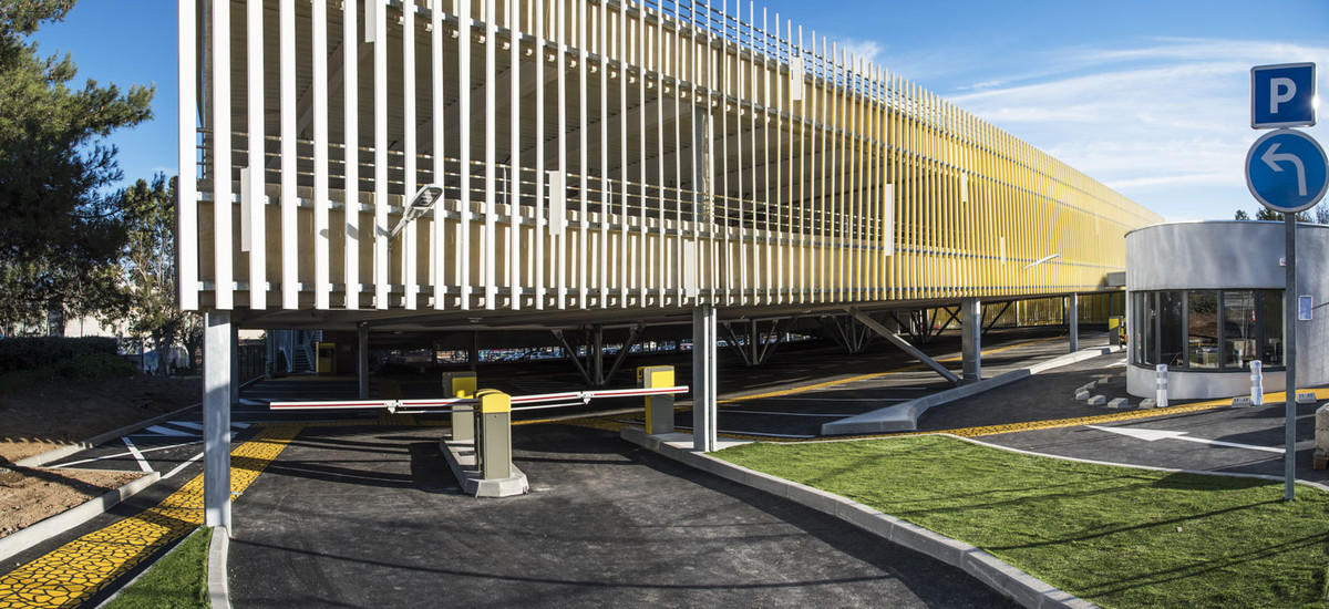 hopital chu chi frejus parking silo aérien centre hospitalier clinique