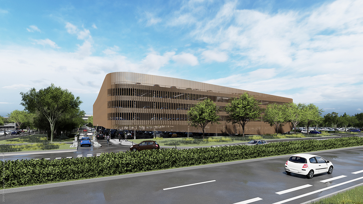 parking collaborateurs renault guyancourt silo gagnepark GPK
