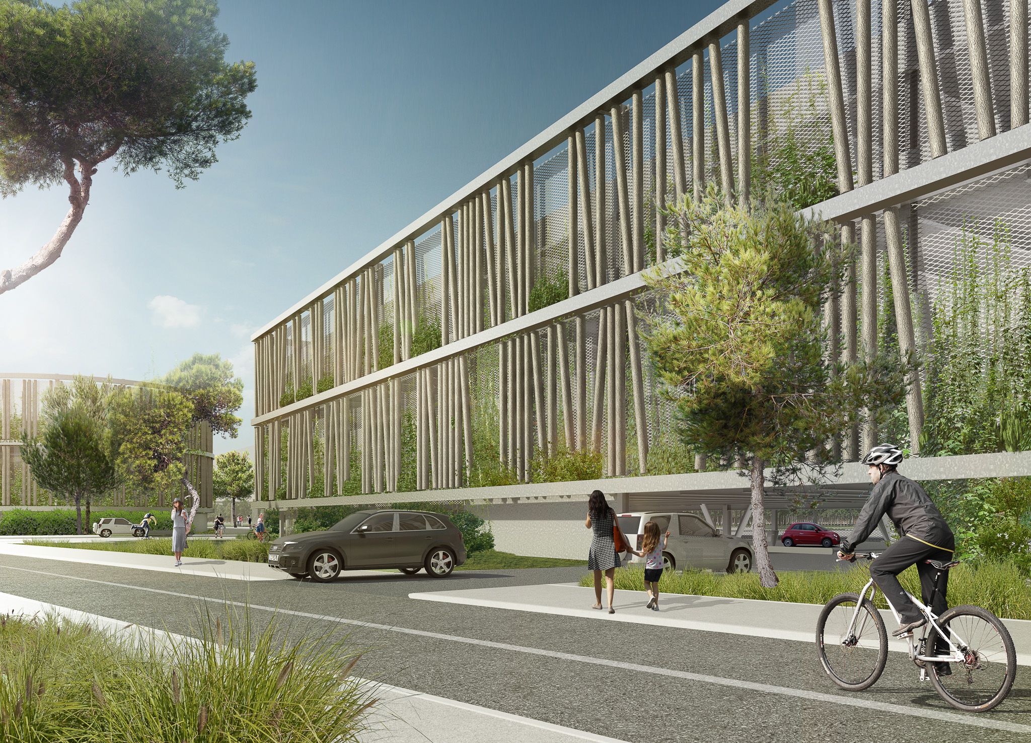 CHU nimes parking gagnepark GPK