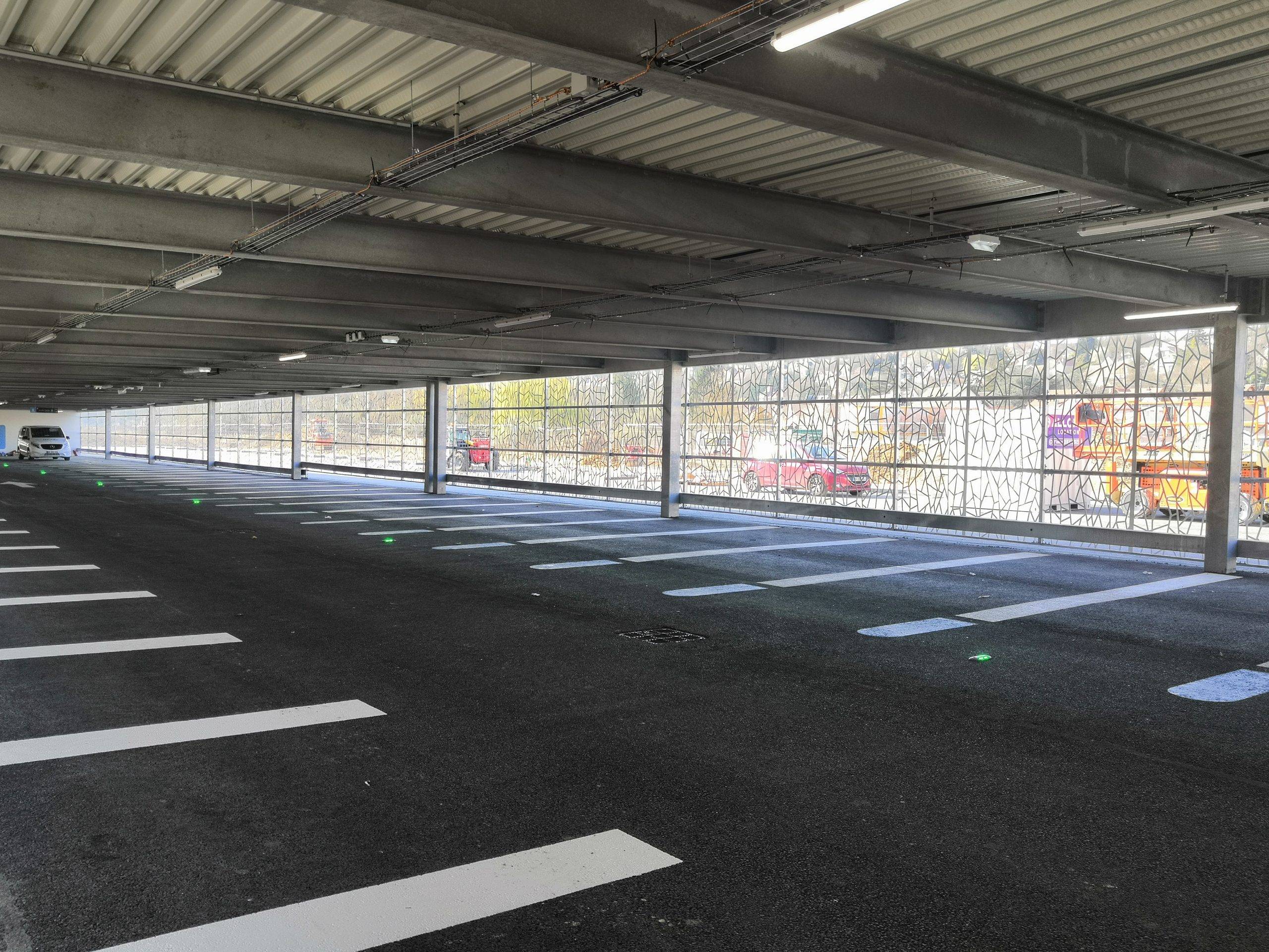 Parking gare Esbly - interieur